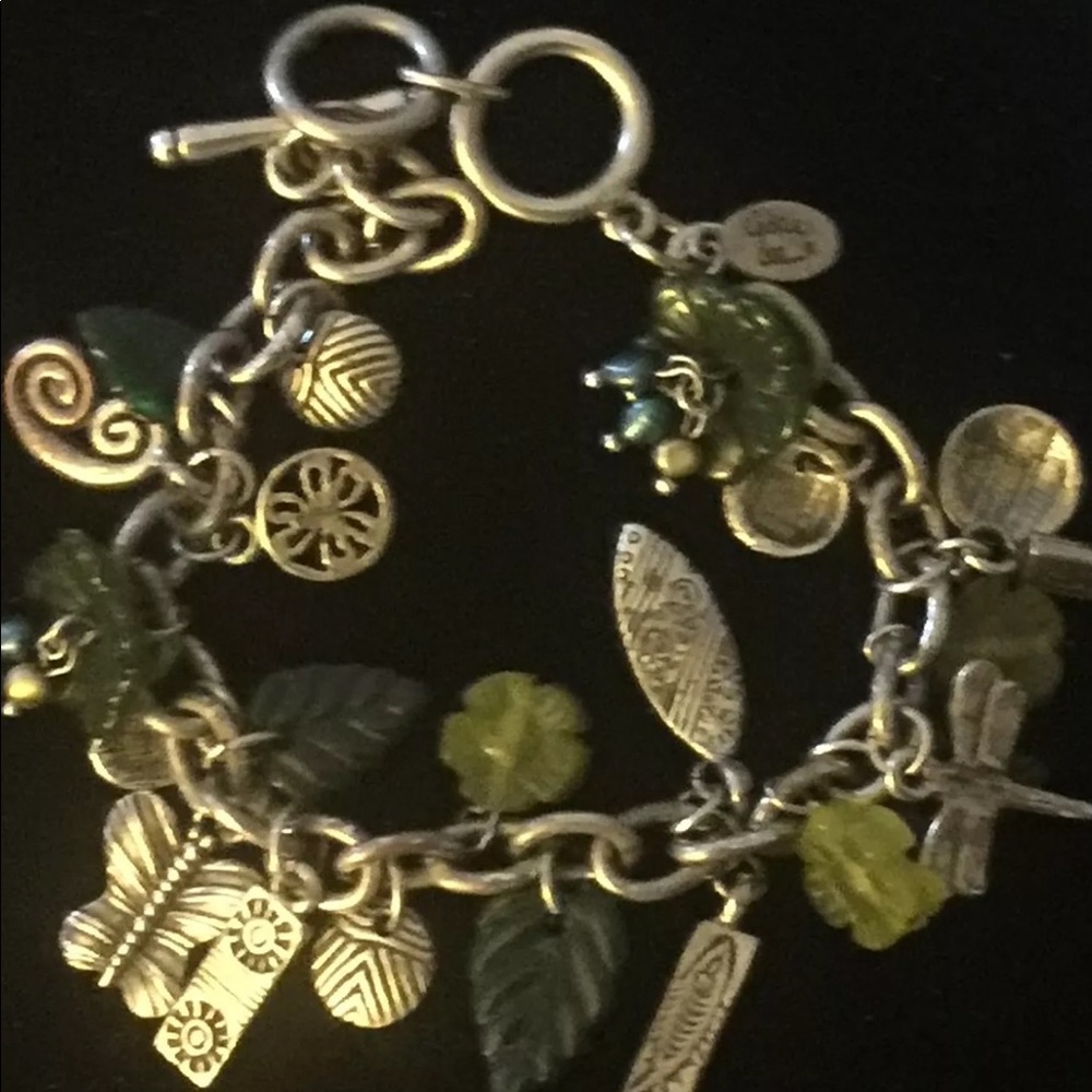 Vintages Cookie Lee Charms Bracelet